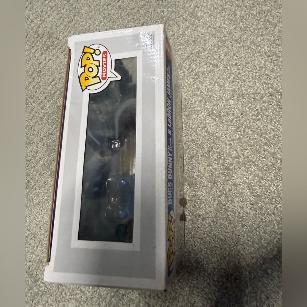 New In Box-Funko-Space Jam-Bugs Bunny/Batman & LeBron James/Robin - Picture 3 of 6